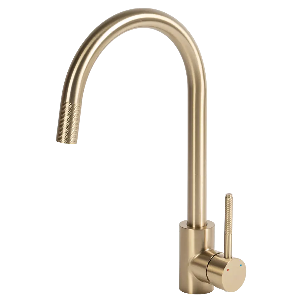 Смеситель для кухни Vidage общая высота 37.3 см цвет золотой STLM-2010461 - Вид №2