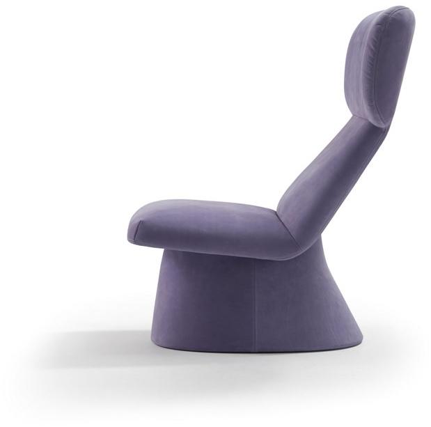 Sancal Стул Wing из нубука Elle sun-id-1413636 - Вид №1