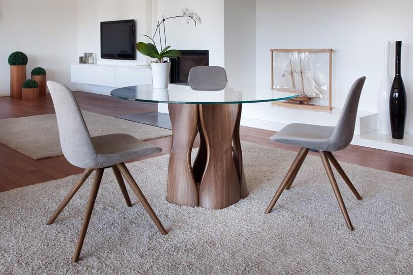 Tonon Мягкий стул на деревянных ножках Step 904.l3 - 904.s3 - Вид №4