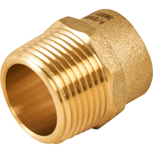 Муфта переходная Hailiang ø3/4"x22 мм наружная резьба медь