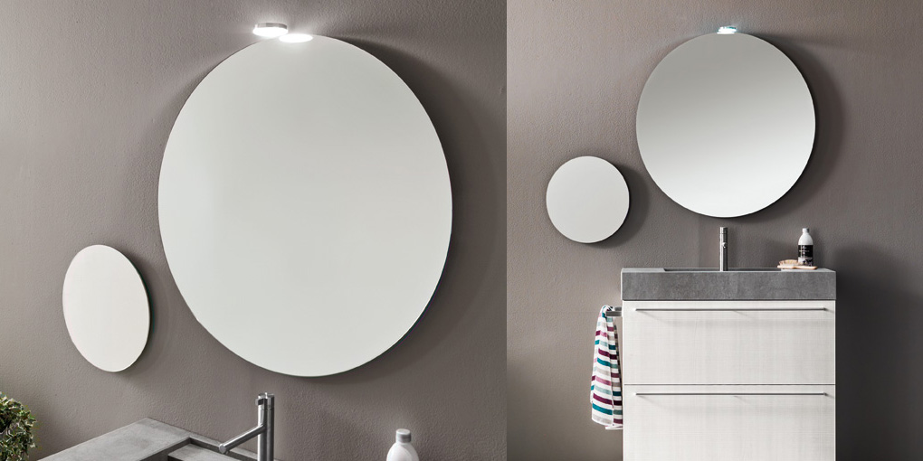 Зеркало для ванной S269 Arbi LIGHT TONDE (40 см) Зеркала - Вид №1