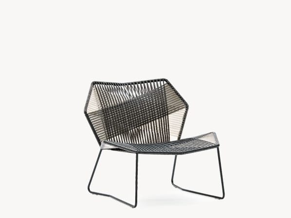 Кресло с плетением из инженерного пластика MOROSO Tropicalia ARCH-00149723 - Вид №16