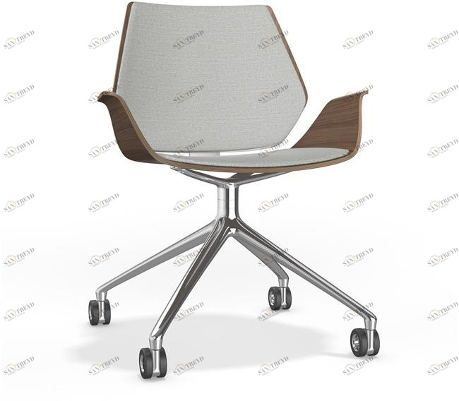 Casala Кресло вращающееся на эстакаде с колесами Centuro vi 1962/10-11