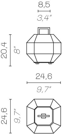 Contardi Хрустальная настольная лампа Treasure sun-id-1370352 - Вид №8