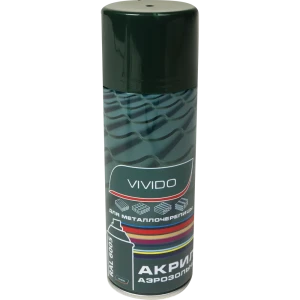 Аэрозоль Vivido для металлической черепицы ral6005