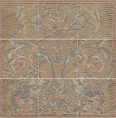 Виченца золото, 9 частей 15х15 45х45 Kerama Marazzi sun-id-322748