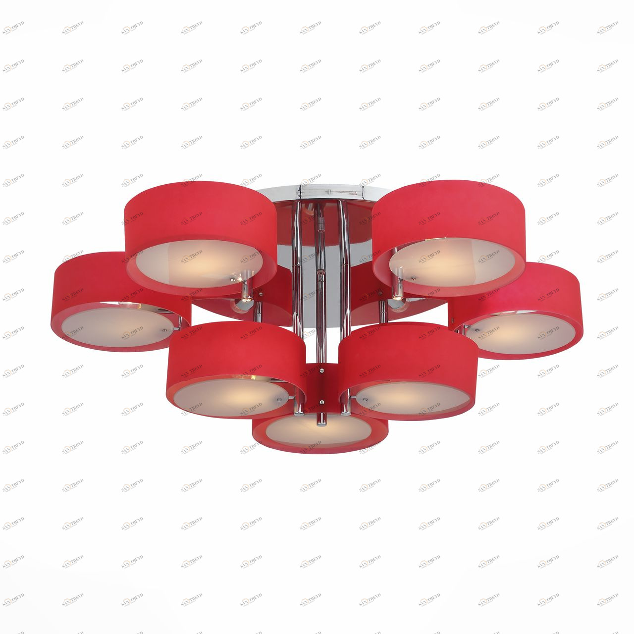 Потолочная люстра ST Luce Foresta SL483.602.09 ST LUCE ДИЗАЙНЕРСКИЕ, FORESTA RED 058910 Красный 