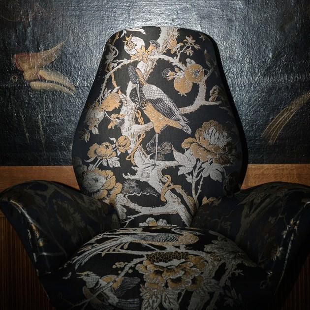 Dedar Жаккардовая ткань с цветочными мотивами  T16025  - Вид №5