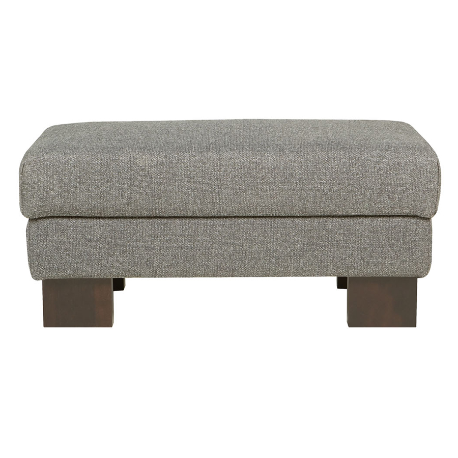 Пуфик Quattro, темно-серый, 90х53х42 см Sits S1570 - Вид №1