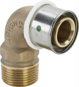 Viega Угольник переходной 90° 2714 (588113)