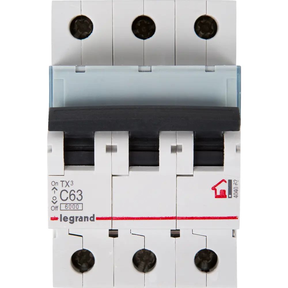 Автоматический выключатель Legrand TX3 3P C63 А 6 кА STLM-2068272 - Вид №1