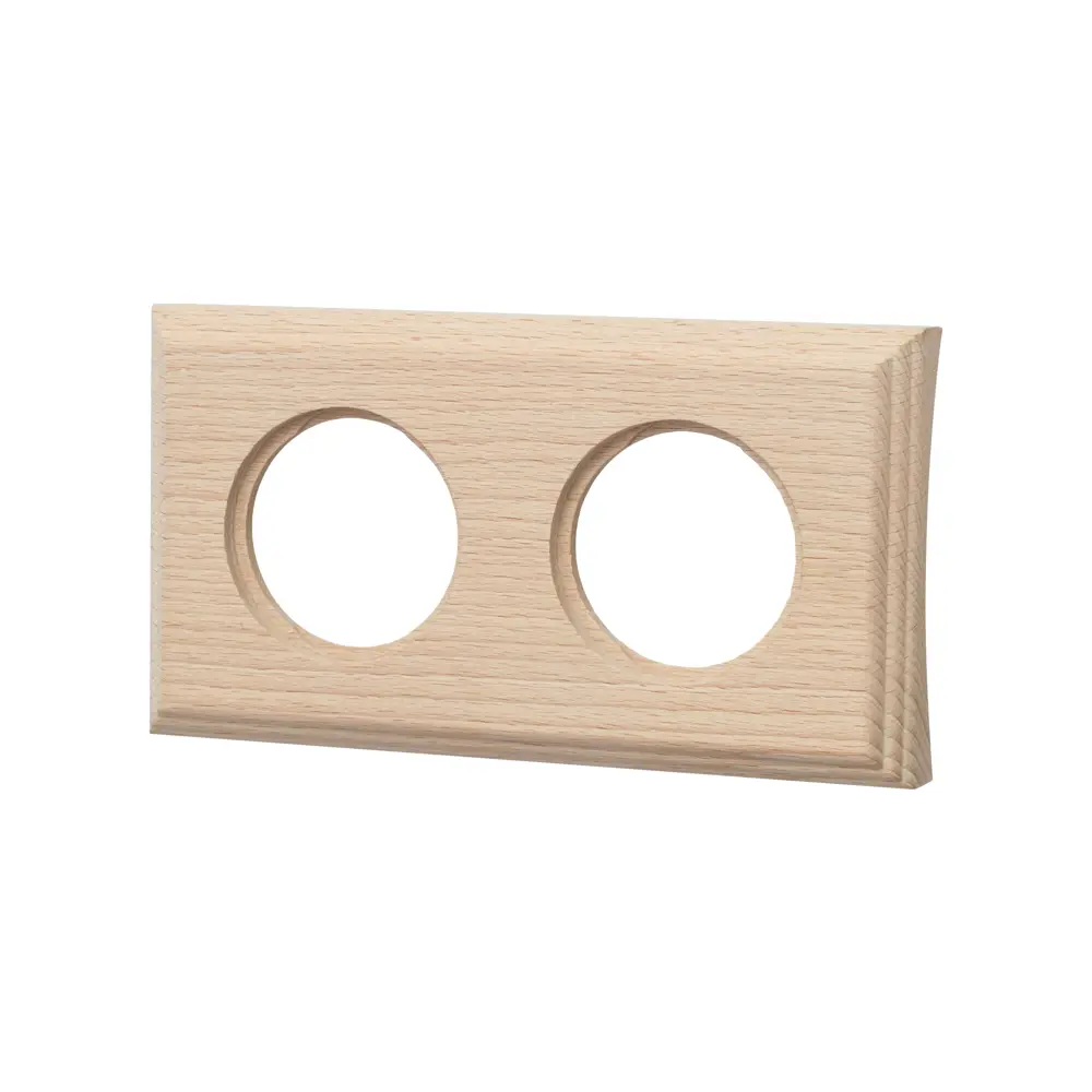 Рамка для розеток и выключателей Electraline 2 поста 260 мм цвет бежевый BF-17 STLM-2145967