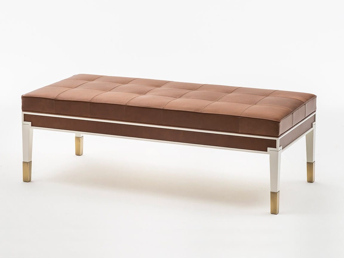 Кожаная скамейка с Капитоном OAK Милан ARCH-00085759