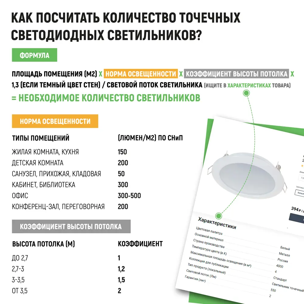 Светильник светодиодный встраиваемый Стандарт 4 Вт 280 Лм 220 В цвет хром свет дневной белый 81980444 STLM-2103672 СВЕТКОМПЛЕКТ  - Вид №7