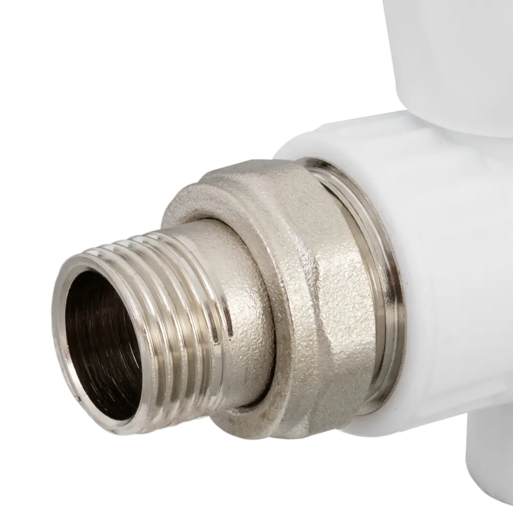 Кран для радиатора угловой Valfex 1/2"x20 мм полипропилен STLM-2043672 - Вид №2