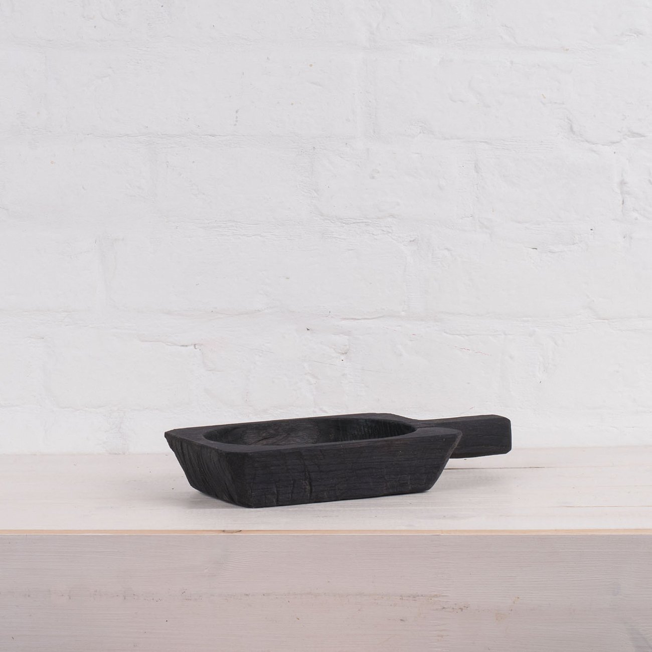 Деревянное блюдо прямоугольное черное FUGA ECO WOOD 123595 Чёрный  - Вид №1