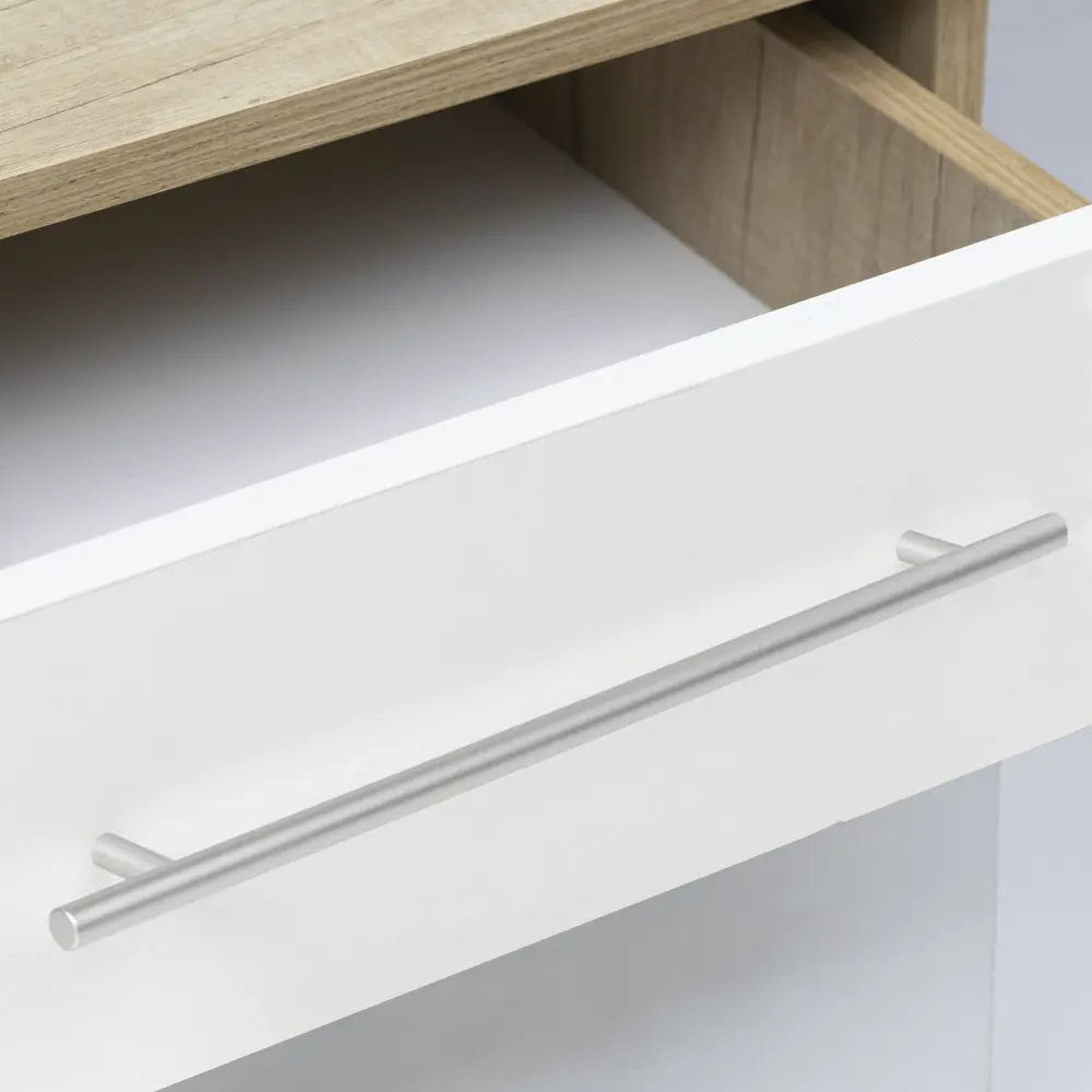 Мебельная ручка-рейлинг KONSENSA 400 мм никель STLM-2184563 - Вид №6