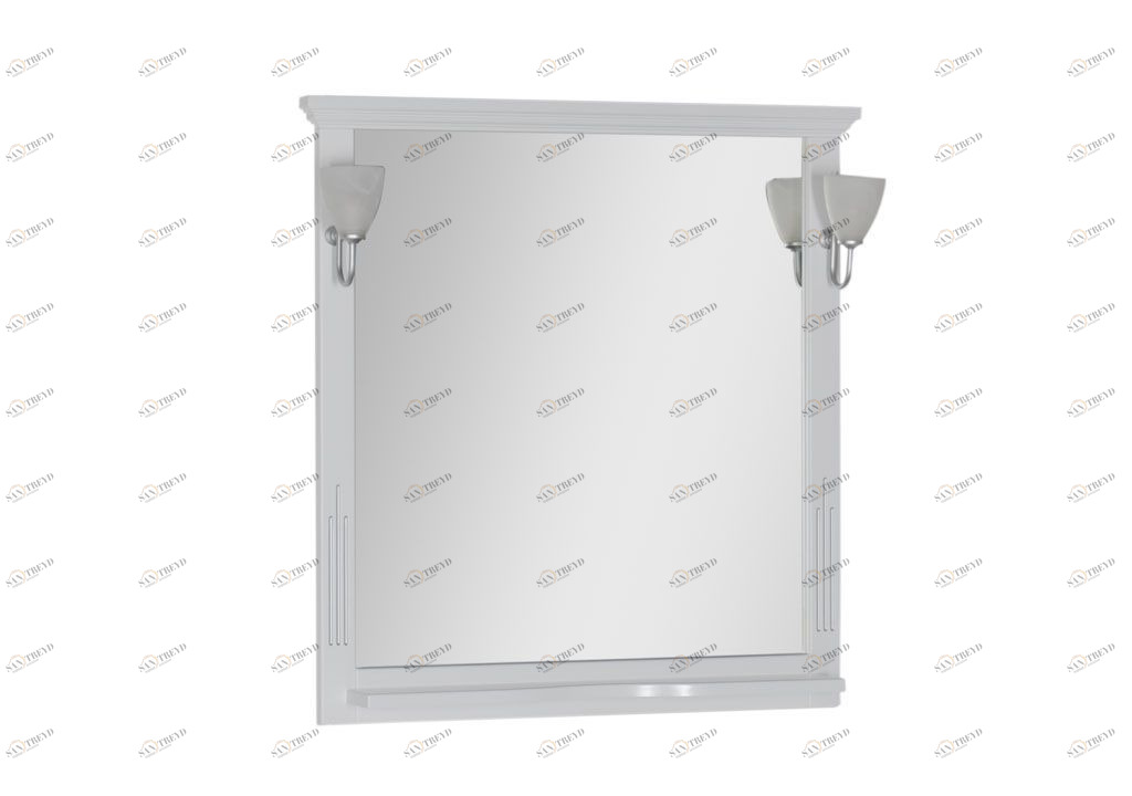 Зеркало Aquanet Тулуза 85 белый 00182015