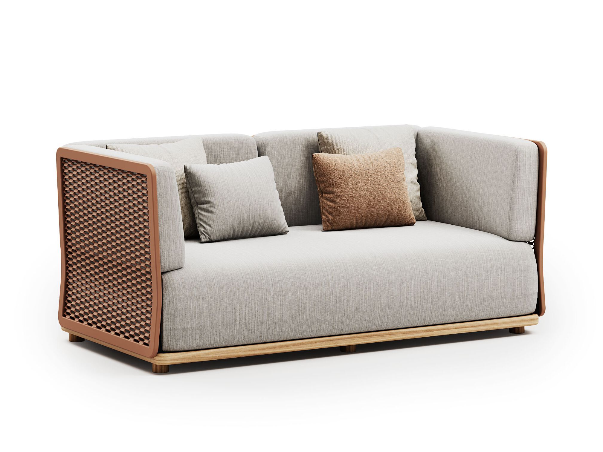 2-местный тканевый садовый диван Atmosphera Switch ARCH-00033271