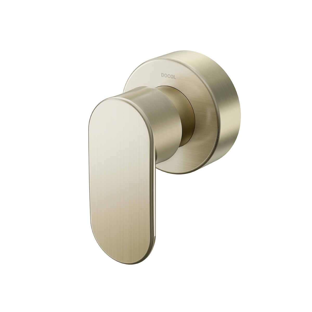 00886644 Отделка для базового регистра Deca 1/2", 3/4" и 1" матовое золото Docol DOCOL KAILA 