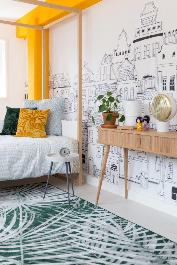 Ковер Palm By Night 200х300 см Zuiver 6000155 - Вид №3