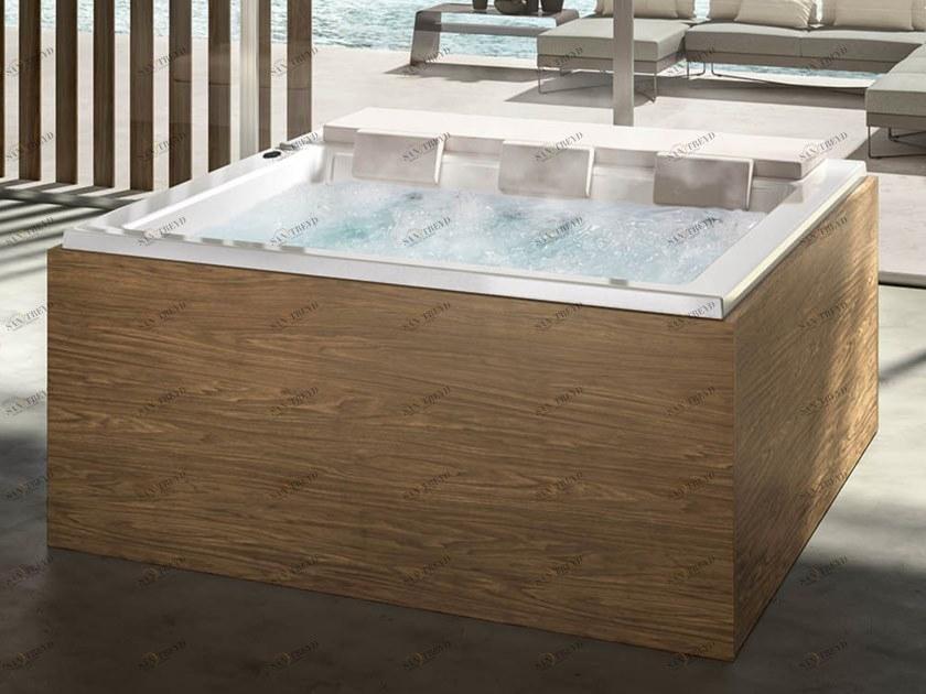 Albatros Прямоугольный мини-бассейн с джакузи на 6 мест Soreha 04so28pn 