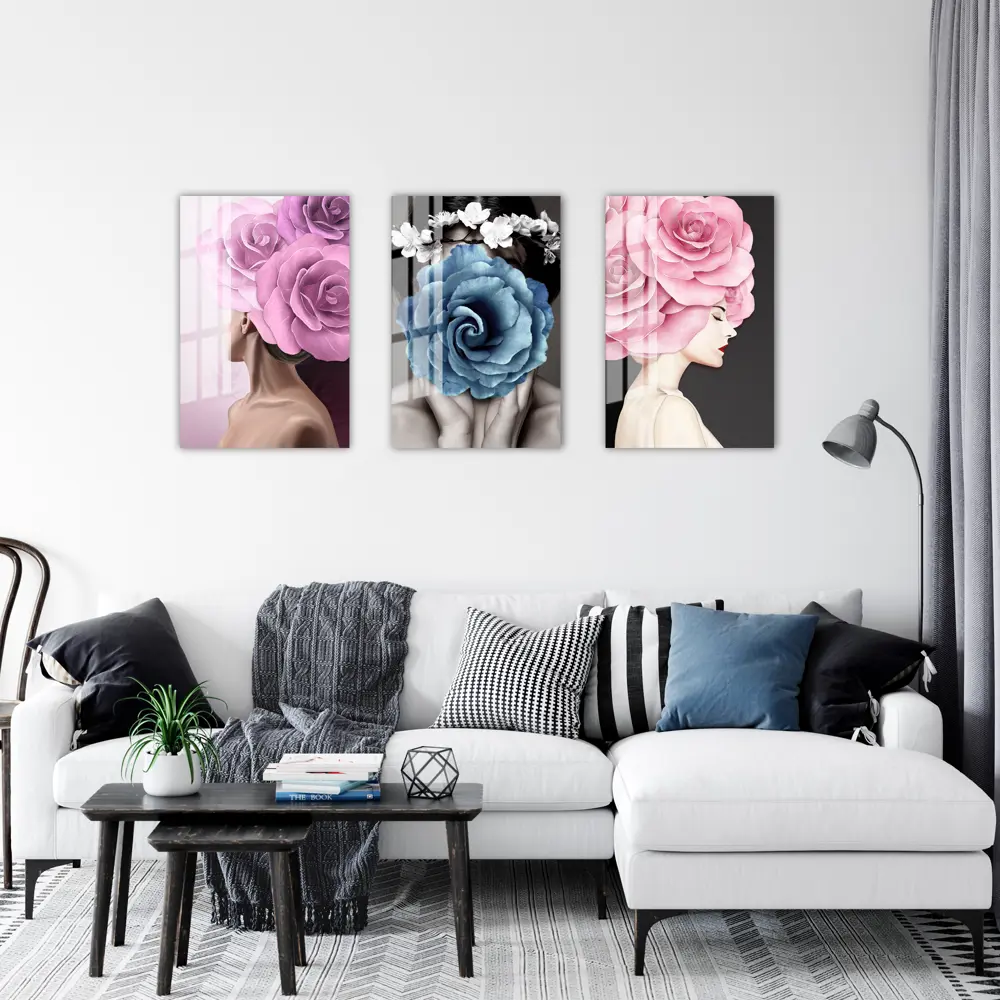 Картина на стекле «Флорена 1» 40x60 см 84531484 STLM-2150077 ARTABOSKO  - Вид №5