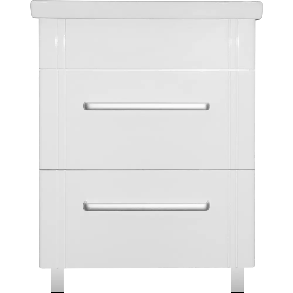 Тумба под раковину напольная Sensea «Аврора» 70 см цвет белый STLM-2122243