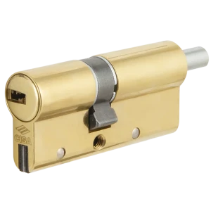 Цилиндр Cisa AP4S 0P3S2-29.66, 40x10x40 мм, ключ/шток, цвет латунь, без вертушки