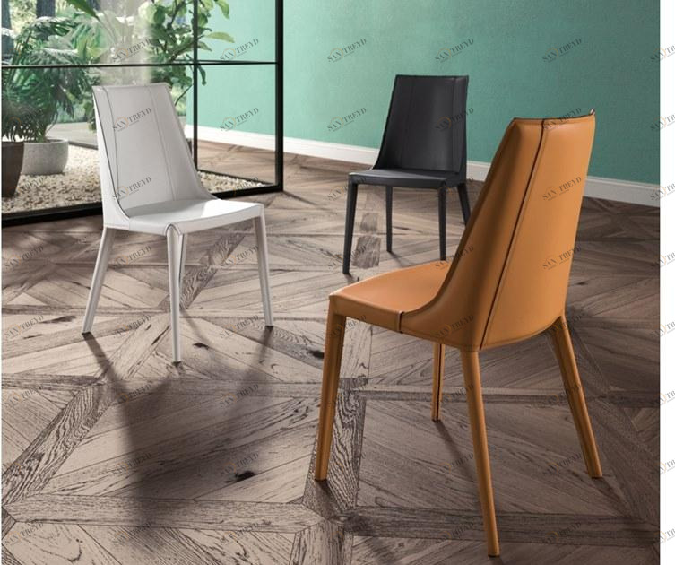 Ozzio Italia Кожаный стул для ресторана  S337 