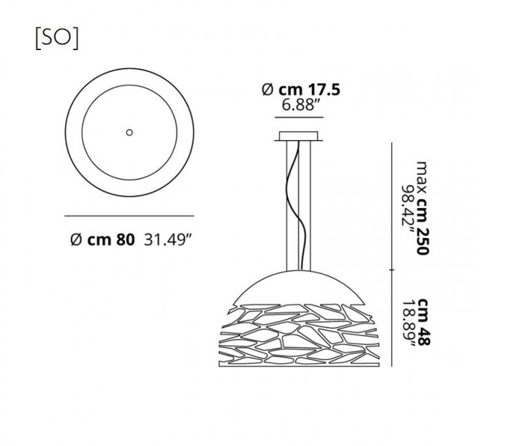 Studio Italia Design Kelly SO 141001 bk bk светильник подвесной 96006 - Вид №6