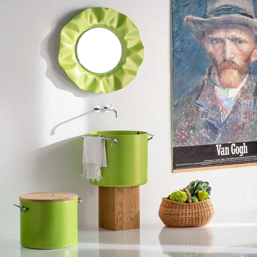 Подвесная раковина настенная овальная Rapsel Chef белая sun-id-1417024 - Вид №1