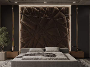 Трехмерная декоративная гипсовая панель