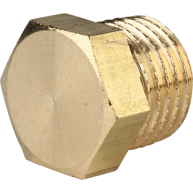 Заглушка НР 1/8" латунь STOUT SFT0024000018 - Вид №2