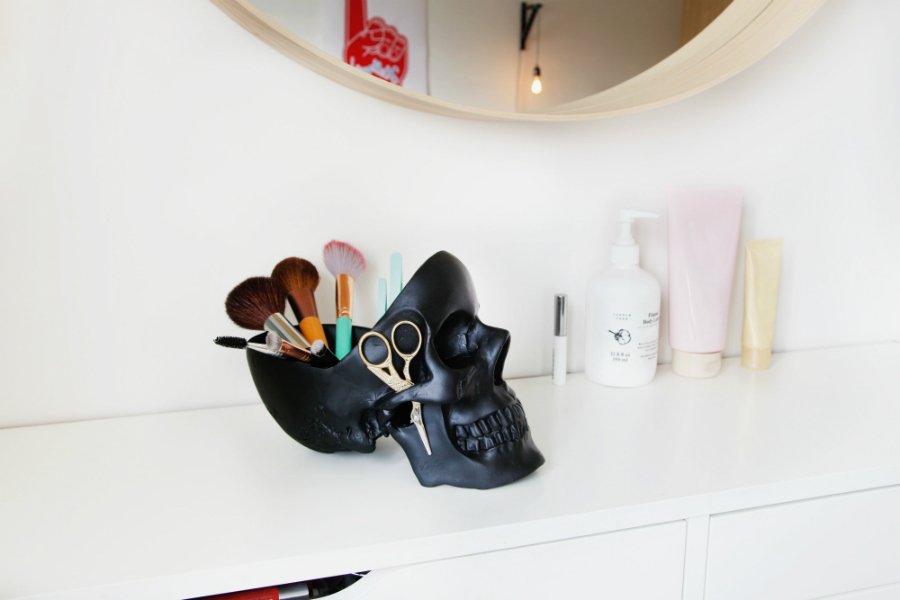 Органайзер для мелочей черный Skull SUCK UK  00-3880869 Черный  - Вид №1