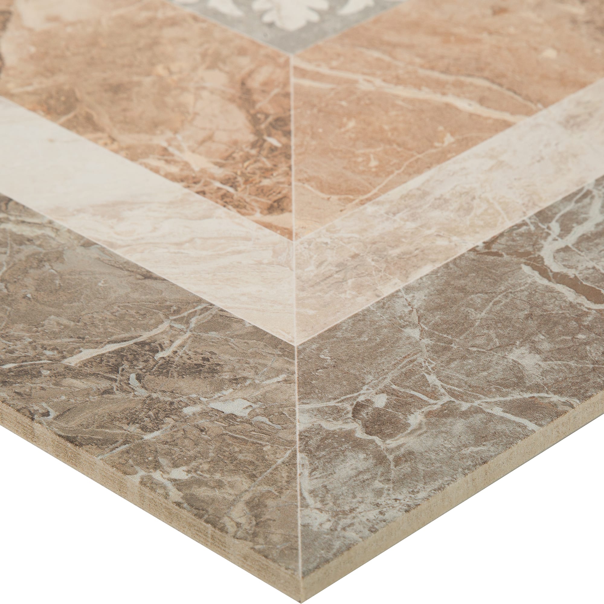 82274492 Керамогранит Moca Cas 45x45 см 1.215 м² цвет коричневый Privilege Santreyd - Вид №1