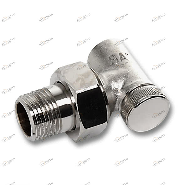 315ALV1512 SANHA 15ALV соед.для радиаторов полн.проход, лат.никелир. 15x1/2 мм 