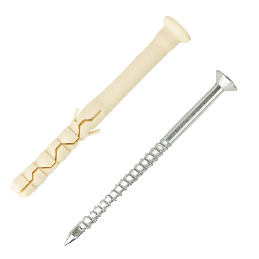ЕВРОПАРТНЕР Дюбель-гвоздь потайной 8×80 мм для надежного монтажа конструкций 89383278 STLM-1437677