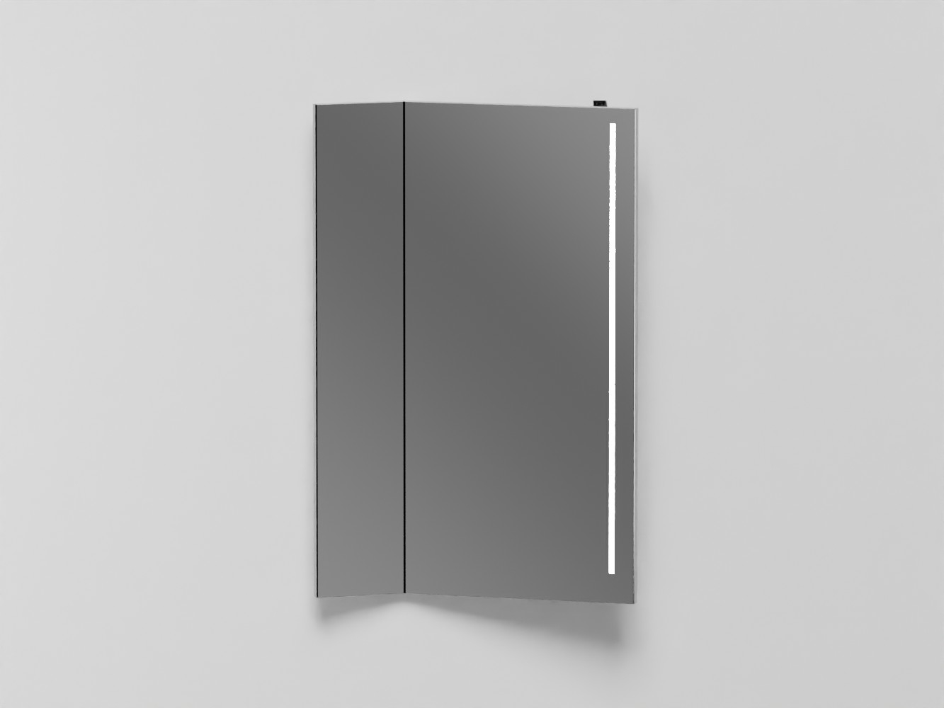 SPPANL-IL Pan: Зеркало со светодиодной подсветки, установка как левосторонняя, так и правосторонняя cielo Arcadia Ceramica Cielo 