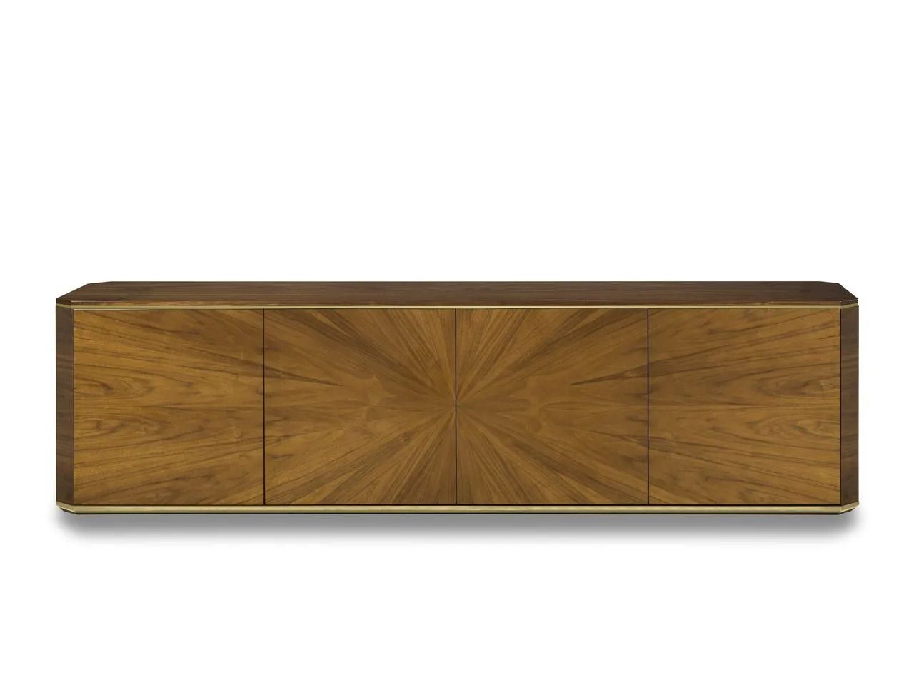 Деревянный шкаф для телевизора с распашными дверцами Hurtado Evolution ARCH-00137172