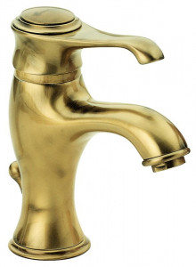 6003BR Смеситель Tiffany с донным клапаном для раковины, цвет бронза