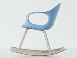 Kristalia Кресло-качалка из полиуретана с подлокотниками Elephant