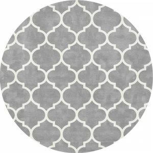 Ковер Trelli Круглый 150x150 серый RUGBERRY ДИЗАЙНЕРСКИЕ, TRELLI 326220 Серый