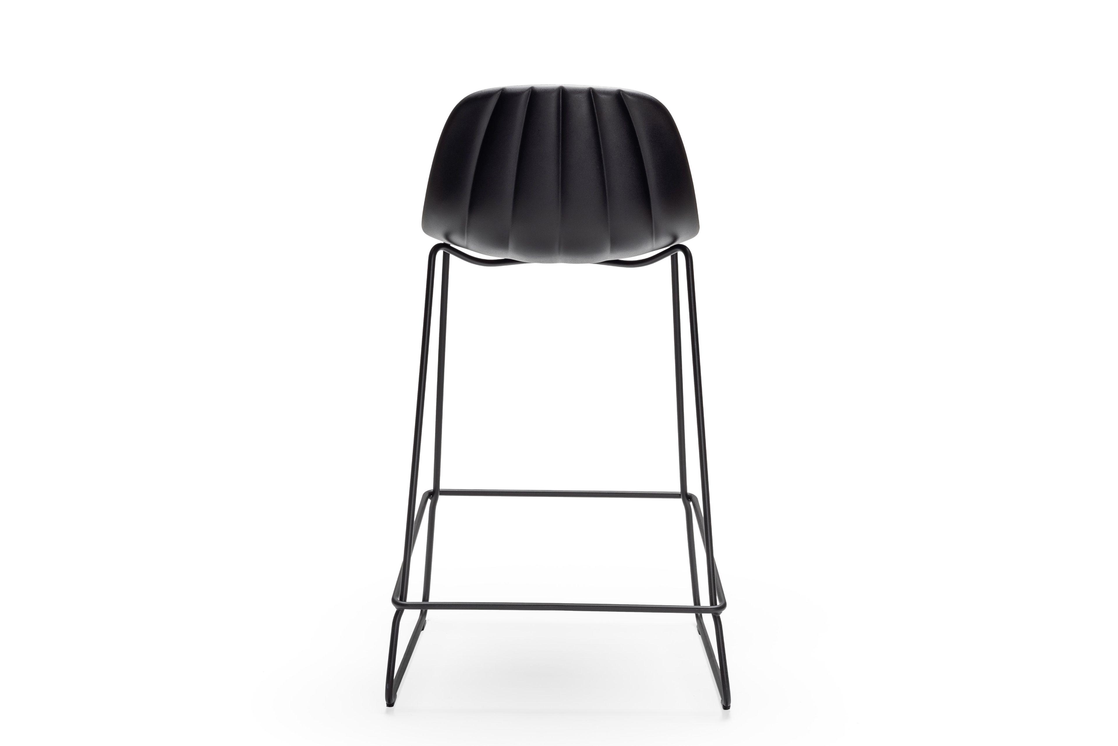 Полиуретановый высокий табурет с подставкой для ног CHAIRS & MORE Babah ARCH-00149713 - Вид №3