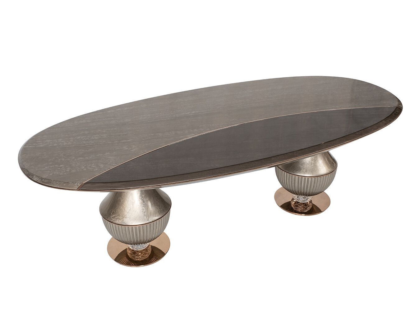 Овальный обеденный стол Zebrano Phaselis ARCH-00115182