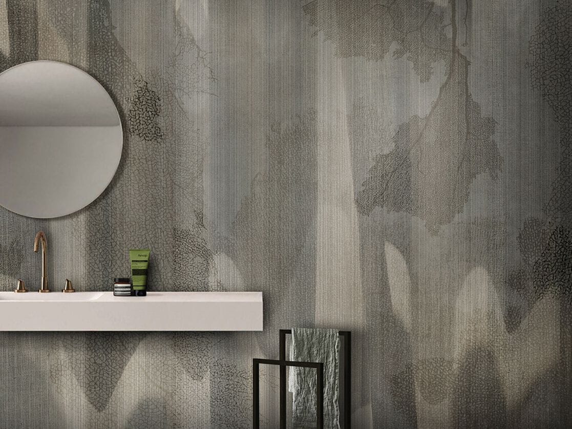 Обои с цветочными мотивами N.O.W. Edizioni CONCRETE / ABYSS ARCH-00059402