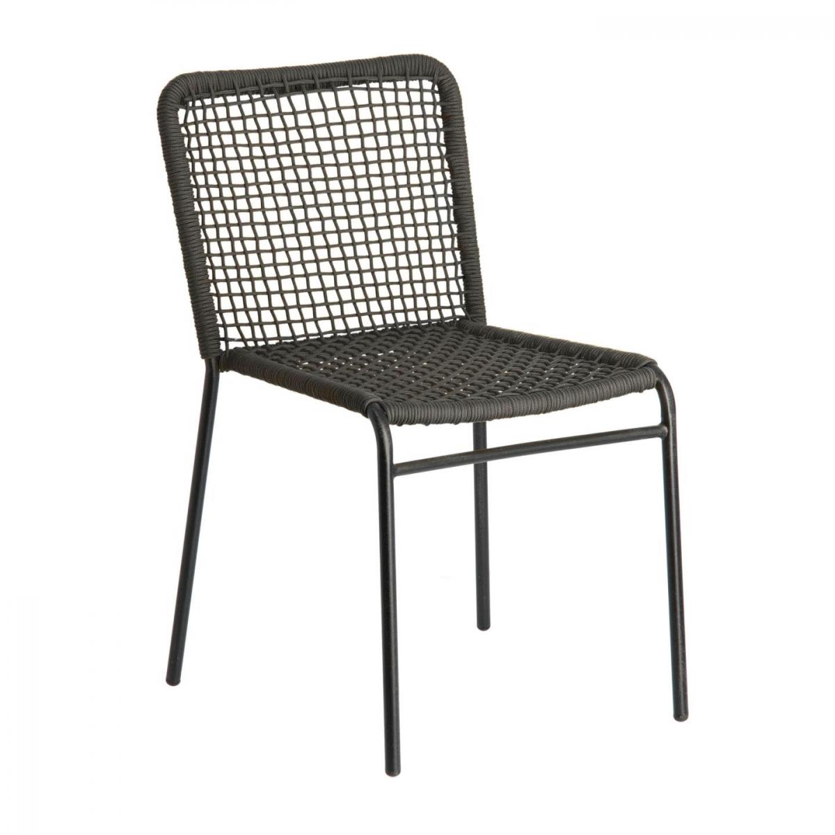075472 Стул Mandyra черный La Forma Pradesh  - Вид №1
