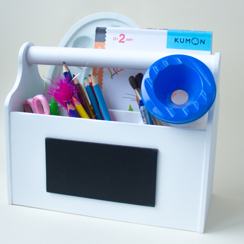 Карандашница большая бирюзовая VAMVIGVAM  282051 Голубой Santreyd  - Вид №2