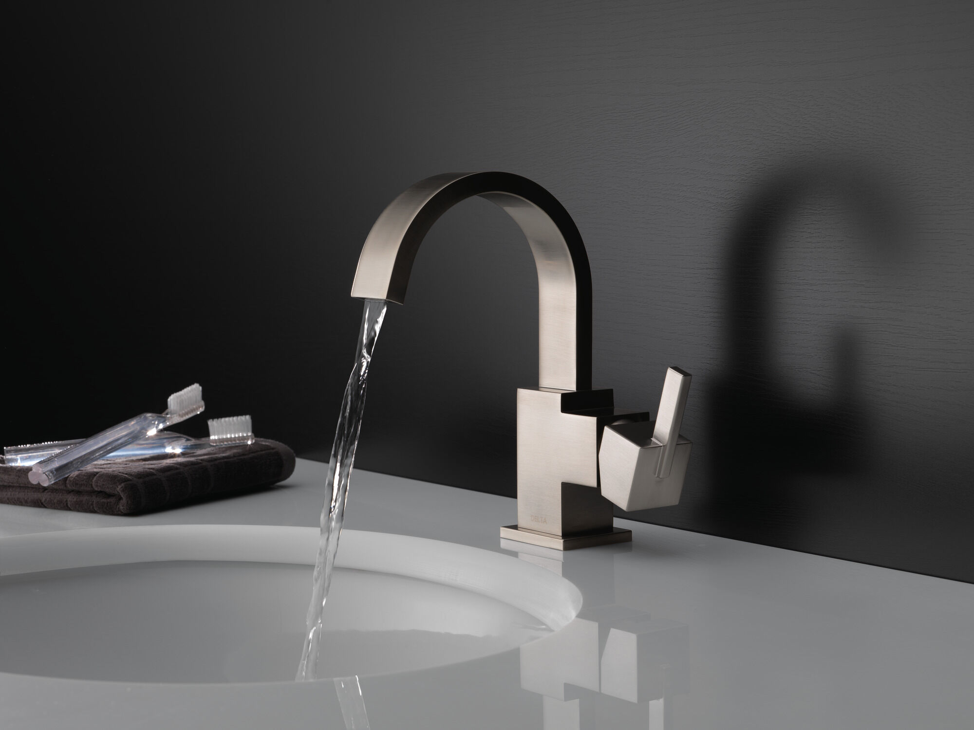 553LF-SS Смеситель для ванной с одной ручкой Delta Faucet Vero Нержавеющая сталь - Вид №33