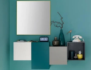 Moretti Compact Настенная лакированная мебель для прихожей